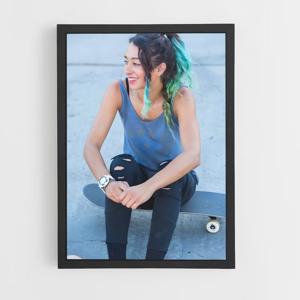 Poster Lizzie armanto – affiche Skateboard (vue 2)